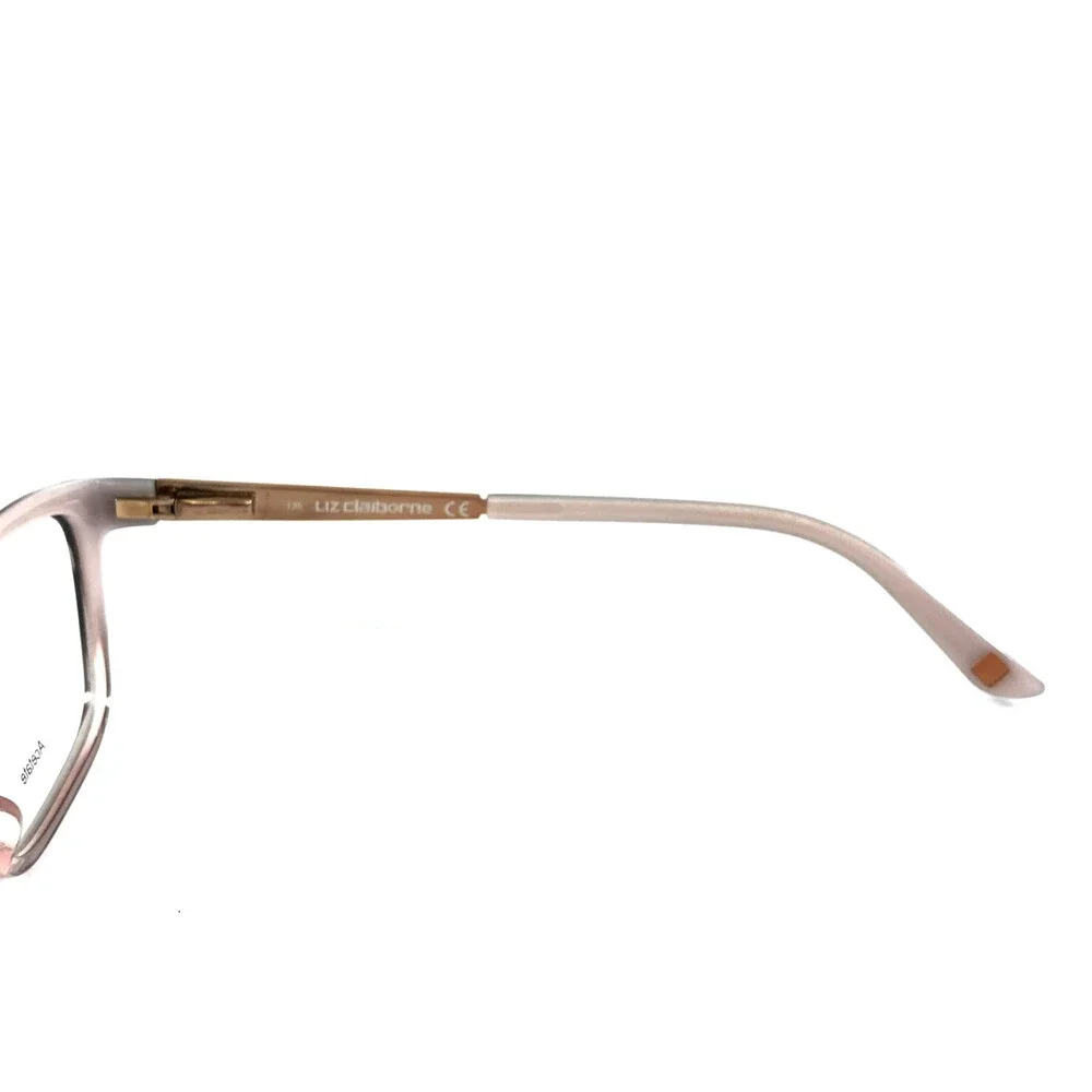 Liz Claiborne Eyeglasses Frames L646 HAQ Gray Gold Gradient Fade 52-15-135